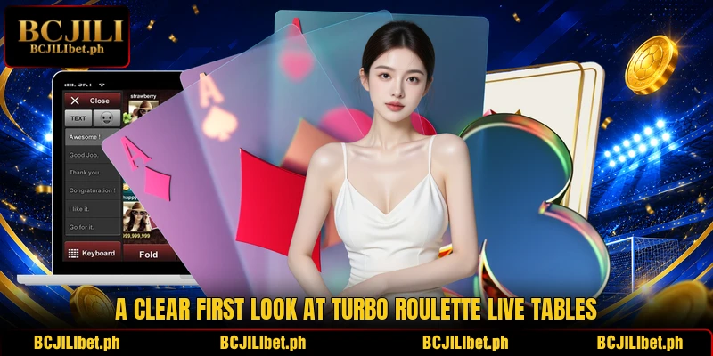 A clear first look at Turbo Roulette Live tables A clear first look at Turbo Roulette Live tables