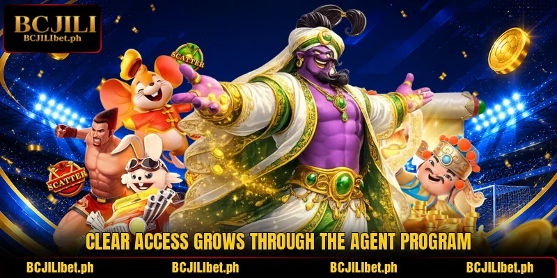 Clear access grows through the agent program Clear access grows through the agent program