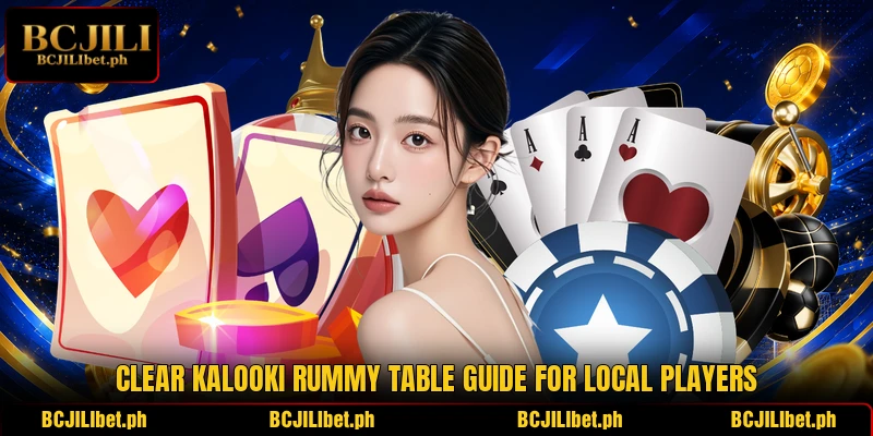 Clear Kalooki Rummy table guide for local players Clear Kalooki Rummy table guide for local players