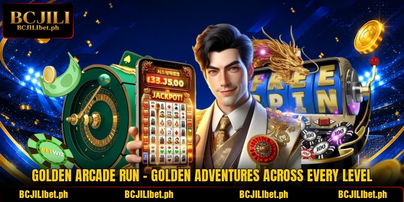 Golden Arcade Run – Golden Adventures Across Every Level