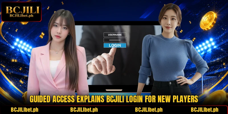Guided access explains BCJILI login for new players