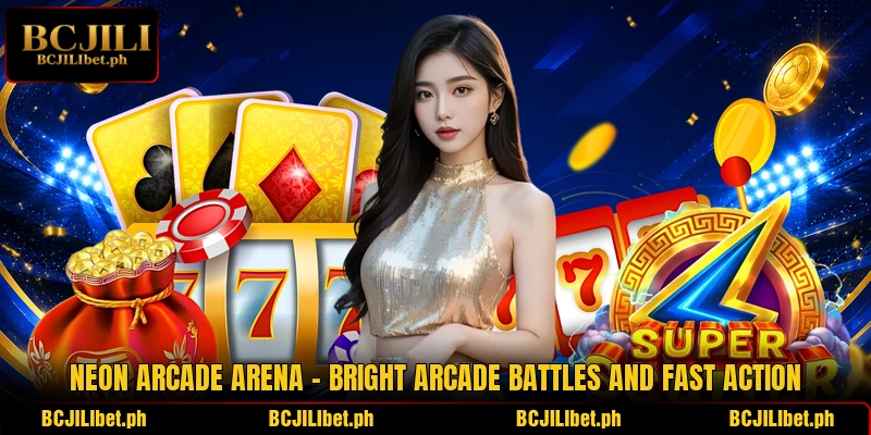 Neon Arcade Arena – Bright Arcade Battles And Fast Action