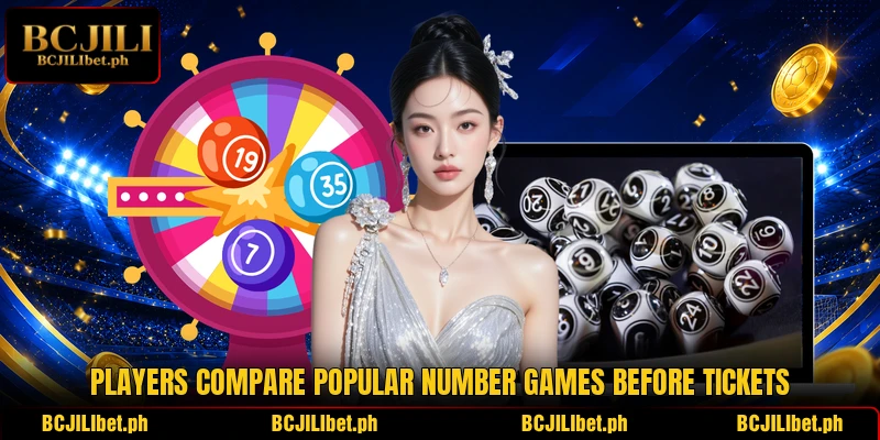 Players compare popular number games before tickets