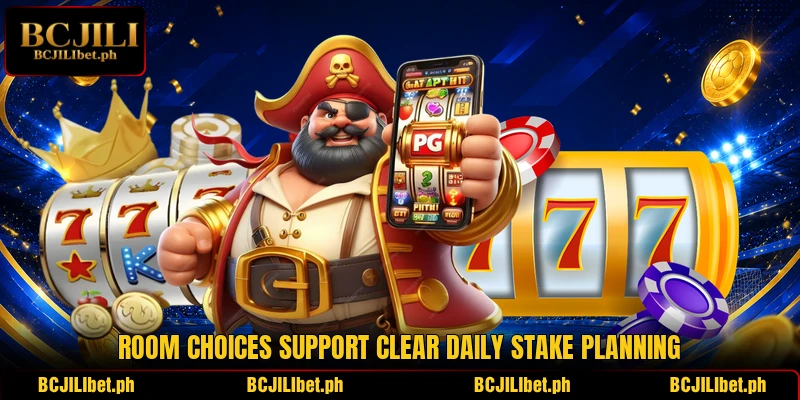 Room choices support clear daily stake planning Room choices support clear daily stake planning
